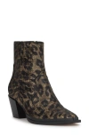 Jessica Simpson Helvona Pointed Toe Bootie In Multi