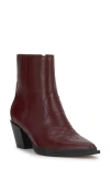 Jessica Simpson Helvona Pointed Toe Bootie In Red