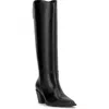 Jessica Simpson Hemmia Pointed Toe Knee High Boot In Black
