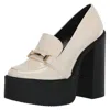 Jessica Simpson Himinka Platform Pump In White