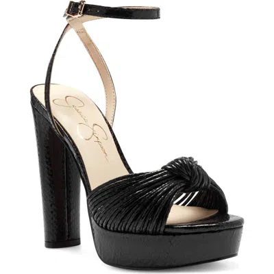 Jessica Simpson Immie Platform Sandal In Black
