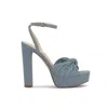 Jessica Simpson Immie Platform Sandal In Blue