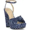 Jessica Simpson Immie Platform Sandal In Multi