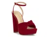 Jessica Simpson Immie Platform Sandal In Red