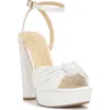 Jessica Simpson Immie Platform Sandal In Red