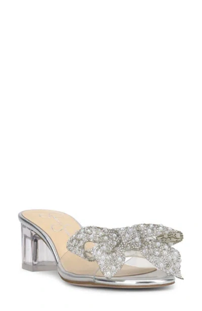 Jessica Simpson Irrone Slide Sandal In Clear