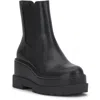 Jessica Simpson Ivean Womens Faux Leather Platfrom Chelsea Boots In Multi