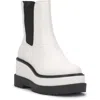 Jessica Simpson Ivean Platform Wedge Boot In White