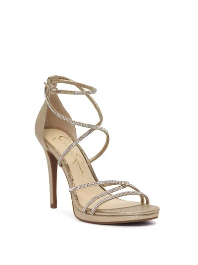 Jessica Simpson Jaeya High Heel In Gold