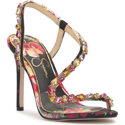 Jessica Simpson Jaycin Sandal In Black Combo