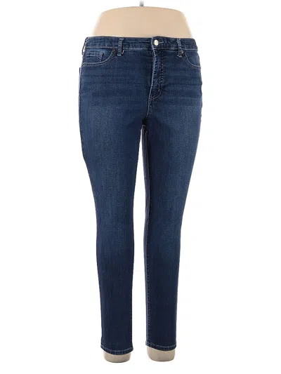 Pre-owned Jessica Simpson Jeans In Blue