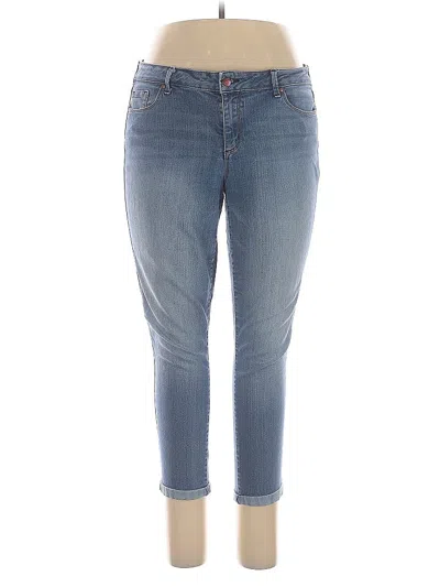 Pre-owned Jessica Simpson Jeans In Blue