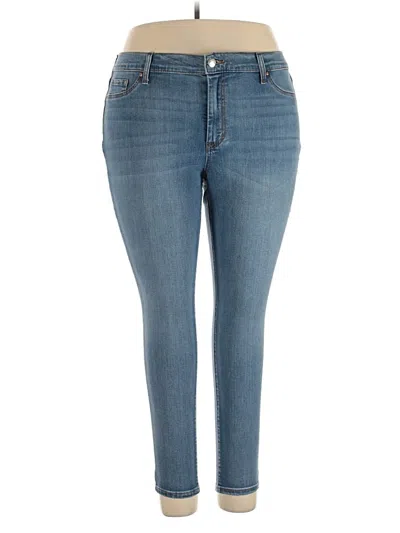 Pre-owned Jessica Simpson Jeans In Blue