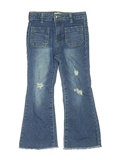 Pre-owned Jessica Simpson Kids' Jeans In Blue