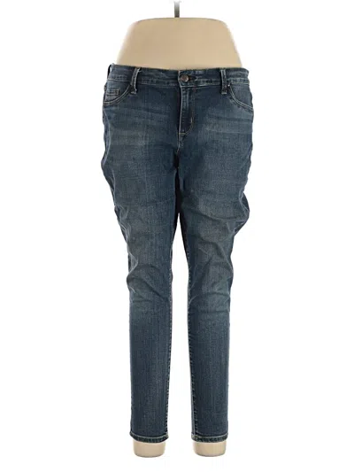 Pre-owned Jessica Simpson Jeans In Blue