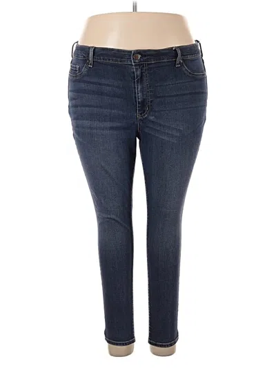 Pre-owned Jessica Simpson Jeans In Blue