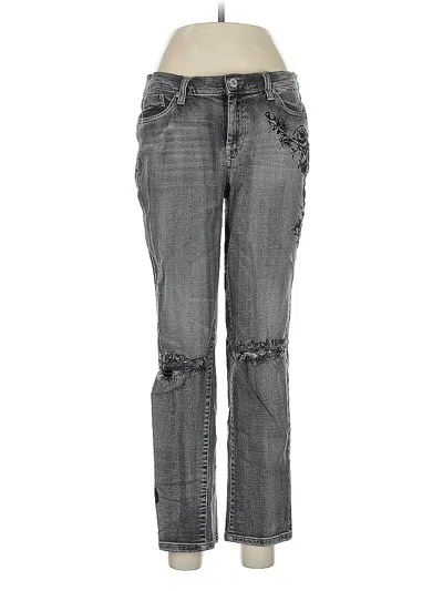 Pre-owned Jessica Simpson Jeans In Gray