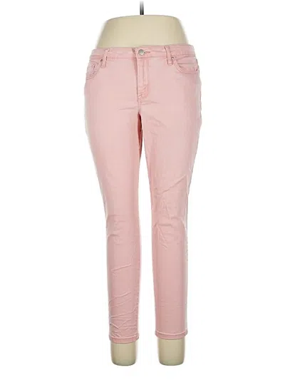 Pre-owned Jessica Simpson Jeans In Pink