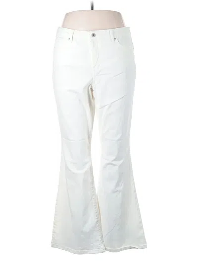 Pre-owned Jessica Simpson Jeans In White