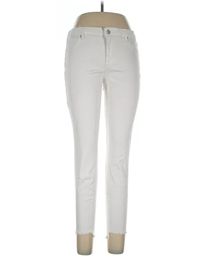 Pre-owned Jessica Simpson Jeans In White