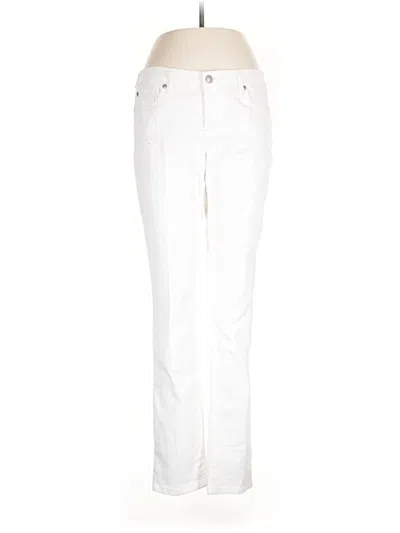 Pre-owned Jessica Simpson Jeans In White