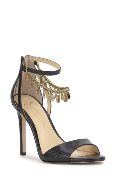 Jessica Simpson Jetser Ankle Strap Sandal In Black