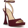 Jessica Simpson Jixte Ankle Strap Platform Sandal In Red