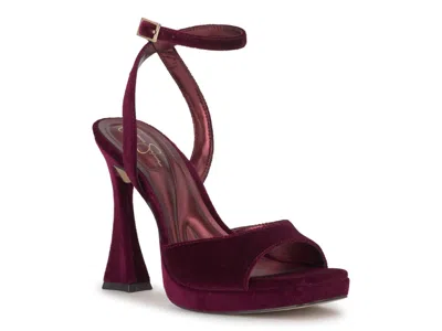 Jessica Simpson Jixte Sandal In Red