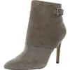 Jessica Simpson Jsdyers Womens Double Zipper Suede Booties