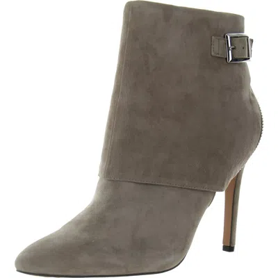 Jessica Simpson Jsdyers Womens Double Zipper Suede Booties