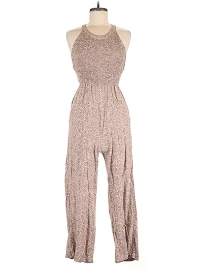 Pre-owned Jessica Simpson Jumpsuit In Brown
