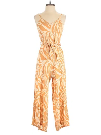 Pre-owned Jessica Simpson Jumpsuit In Orange