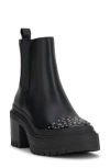Jessica Simpson Jymmie Cap Toe Platform Chelsea Boot In Black