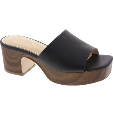 Jessica Simpson Kalyani Womens Block Heel Slip-on Platform Sandals