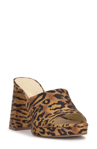 Jessica Simpson Kameena Platform Wedge Sandal In Natural