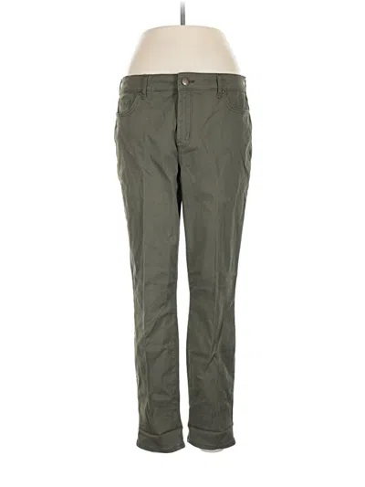 Pre-owned Jessica Simpson Khaki Pant In Green