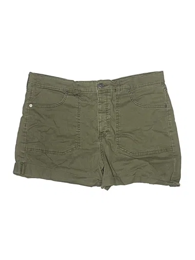 Pre-owned Jessica Simpson Khaki Shorts In Green