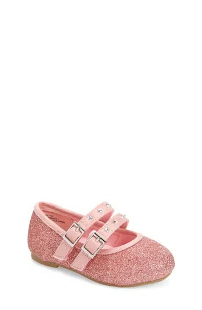 Jessica Simpson Kids' Amy Double Strap Mary Jane Flat In Pink
