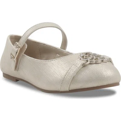Jessica Simpson Kids' Amy Ivy Mary Jane In Gold