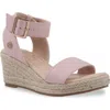 Jessica Simpson Kids' Asha Espadrille Wedge Sandal In Pink