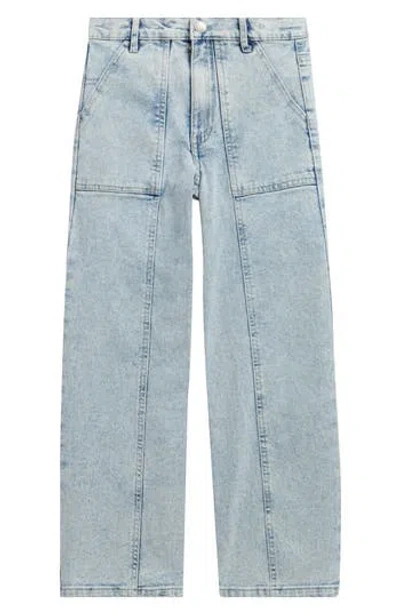 Jessica Simpson Kids' Barrel Leg Jeans In Blue