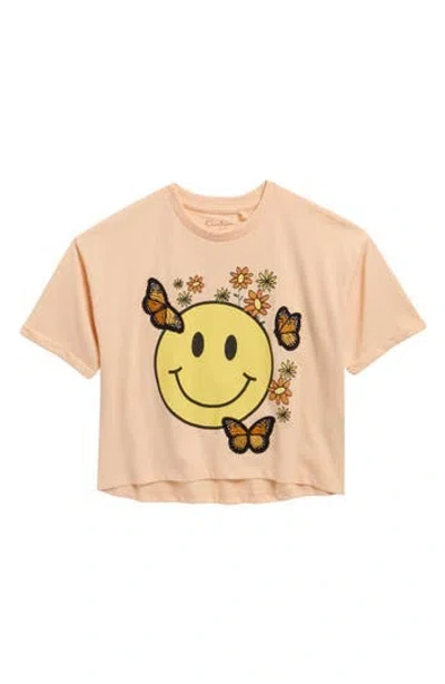 Jessica Simpson Kids' Cuff Graphic T-shirt In Neutral