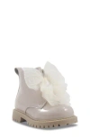 Jessica Simpson Kids' Daria Double Boot In Animal Print
