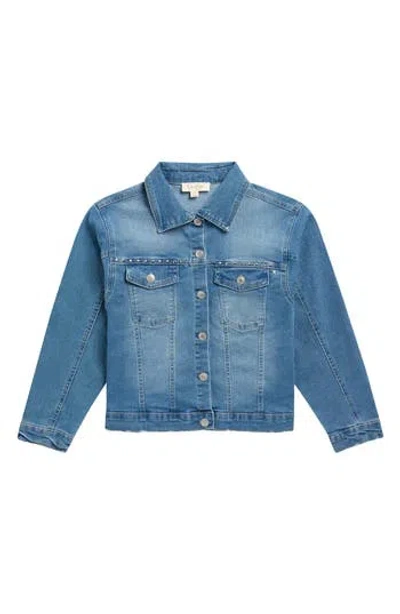 Jessica Simpson Kids' Denim Jacket In Blue