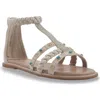 Jessica Simpson Toddler And Big Girls Val Neva Gladiator Sandal In Cream