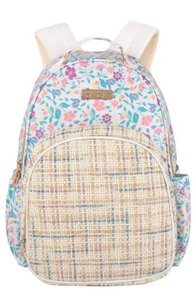 Jessica Simpson Kids' Floral Tweed Backpack