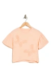 Jessica Simpson Kids' Good Times Graphic T-shirt In Peach