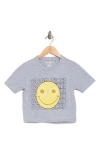 Jessica Simpson Kids' Graphic T-shirt In Grey Heather