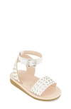 Jessica Simpson Kids' Janey Perforated Sandal In White