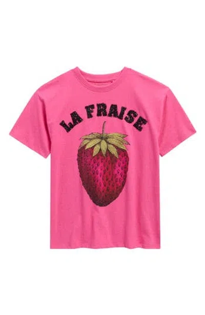 Jessica Simpson Kids' Oversize Graphic T-shirt In Pink